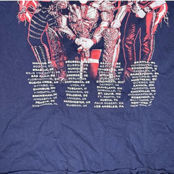 Kiss End Of The Road World Tour Final Tour Ever T-Shirt Size L - Picture 8 of 8